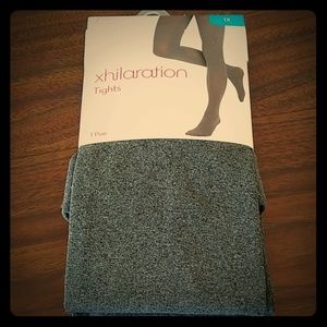 Xhilaration grey tights 1X